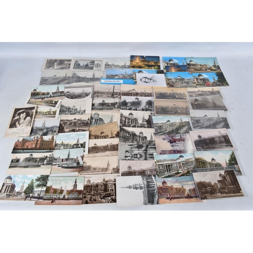 358 - POSTCARDS, a tray containing postcards to various boroughs of London, approximately 900 to include K... 