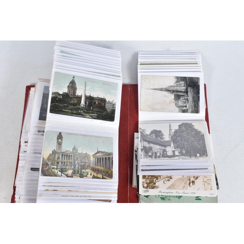 360 - POSTCARDS, Four Albums containing approximately 720* early 20th century and modern Postcards featuri... 