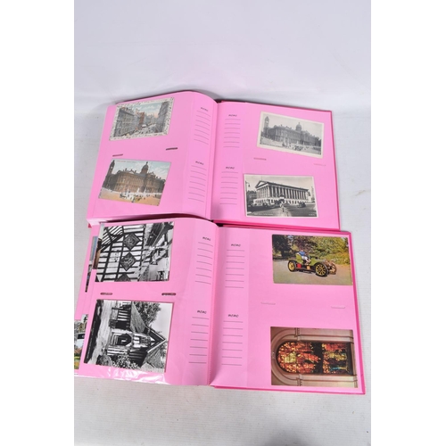 360 - POSTCARDS, Four Albums containing approximately 720* early 20th century and modern Postcards featuri... 