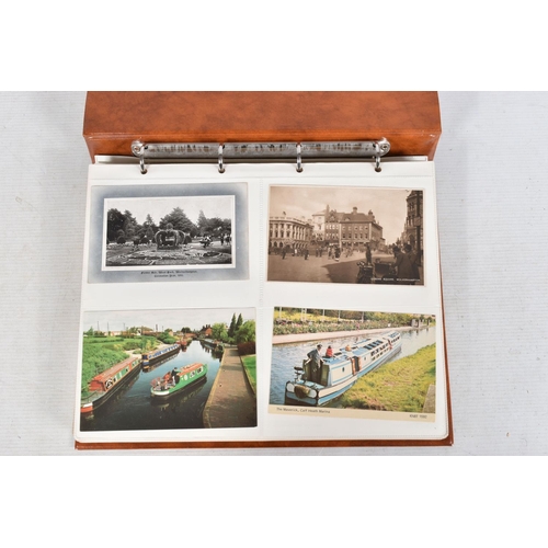 360 - POSTCARDS, Four Albums containing approximately 720* early 20th century and modern Postcards featuri... 