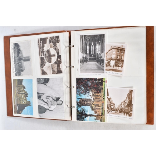 360 - POSTCARDS, Four Albums containing approximately 720* early 20th century and modern Postcards featuri... 