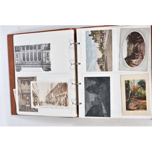 360 - POSTCARDS, Four Albums containing approximately 720* early 20th century and modern Postcards featuri... 