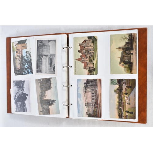 360 - POSTCARDS, Four Albums containing approximately 720* early 20th century and modern Postcards featuri... 