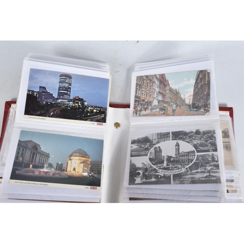 360 - POSTCARDS, Four Albums containing approximately 720* early 20th century and modern Postcards featuri... 