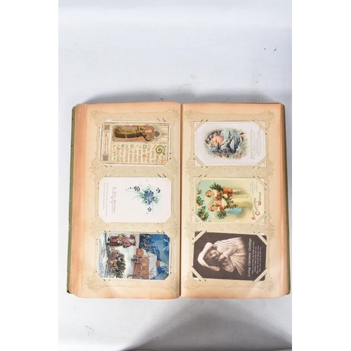 364 - POSTCARDS,  Seven Albums containing approximately 932* early 20th century (Edwardian - 1930's with e... 