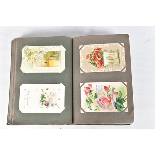 367 - POSTCARDS, Two Albums containing approximately 645* early 20th century (Edwardian - 1920's with exce... 