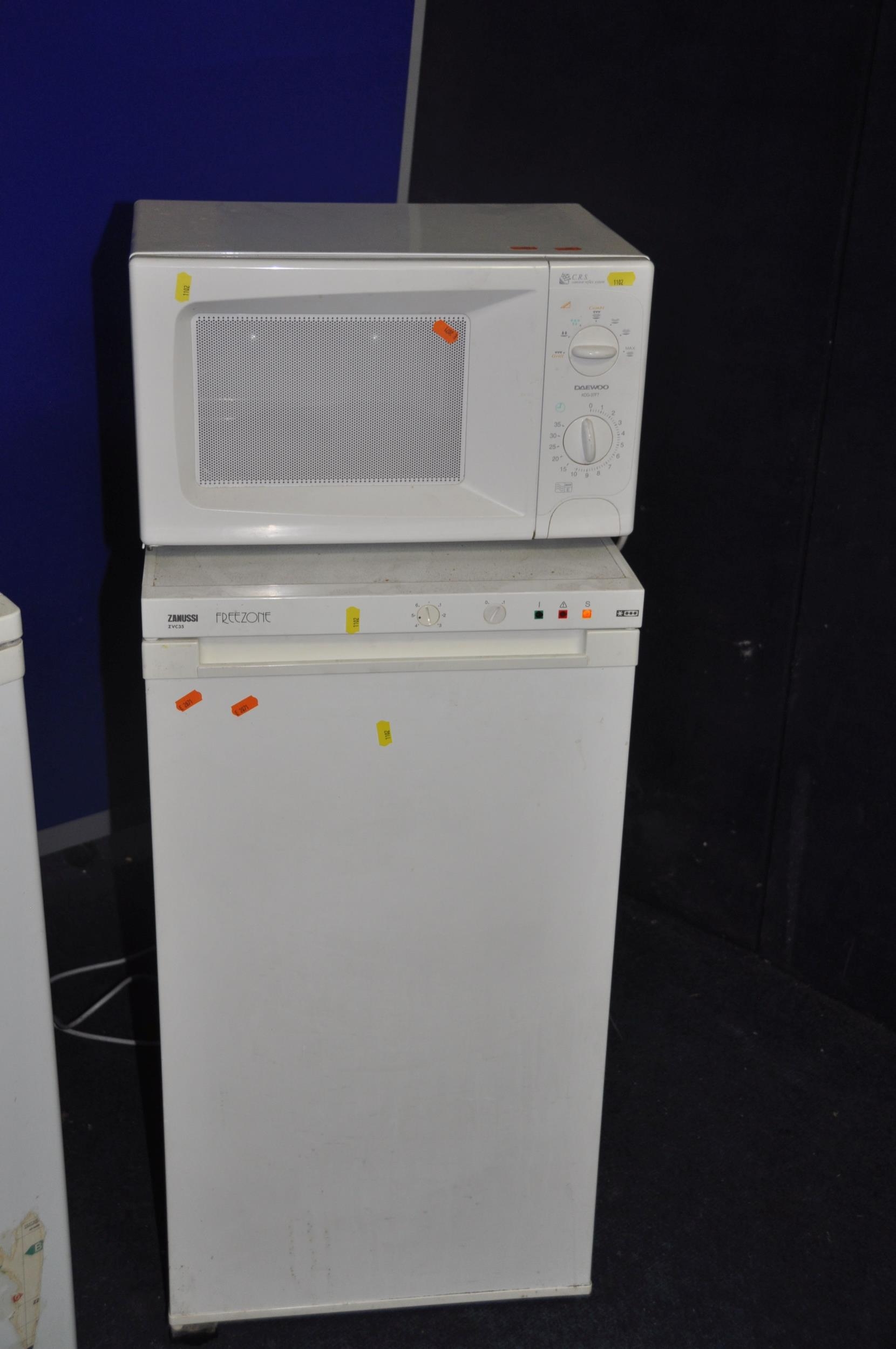 zanussi freezone freezer