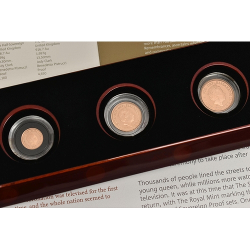 26 - A BOXED ROYAL MINT 'THE SOVEREIGN 2018 FIVE-COIN GOLD PROOF SET'