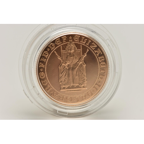 63 - ROYAL MINT FULL GOLD PROOF SOVEREIGN COIN QUEEN ELIZABETH II 1979, 500th Anniversary coin, .916 fine... 