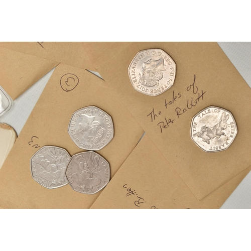 228 - A CARDBOARD BOX OF COINS, to include two Canada  1967 One Dollar coins .800 silver, two boxed Queen ... 