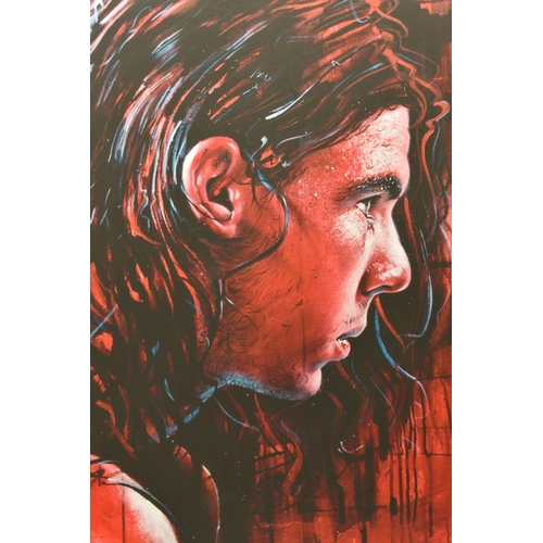 304 - ZINSKY (BRITISH CONTEMPORARY) 'RAFA NADAL', a signed artist proof edition print, depicting a portrai... 