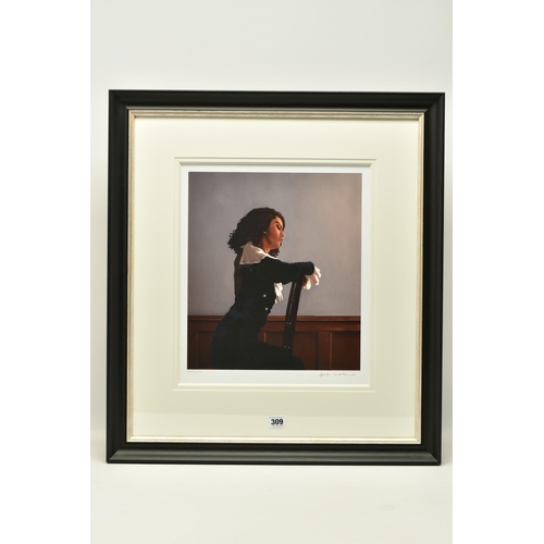 309 - JACK VETTRIANO (SCOTLAND 1951)  'AFTERNOON REVERIE', a signed limited edition print on paper, depict... 