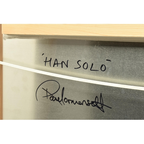 317 - PAUL NORMANSELL (BRITISH 1978) 'HAN SOLO', a head and shoulders portrait of Harrison Ford as his Sta... 