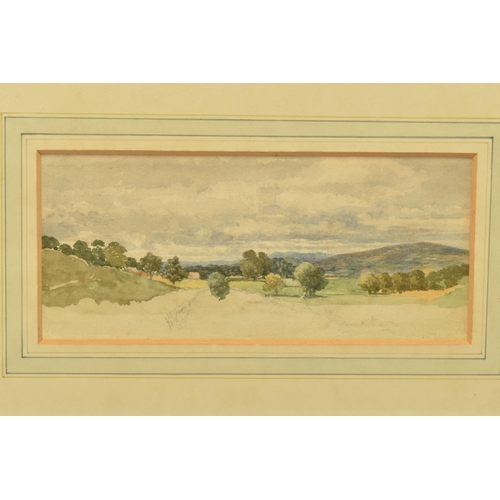 326 - CIRCLE OF ROBERT HILLS (1769-1844) A LANDSCAPE STUDY, an unfinished study of an extensive landscape,... 