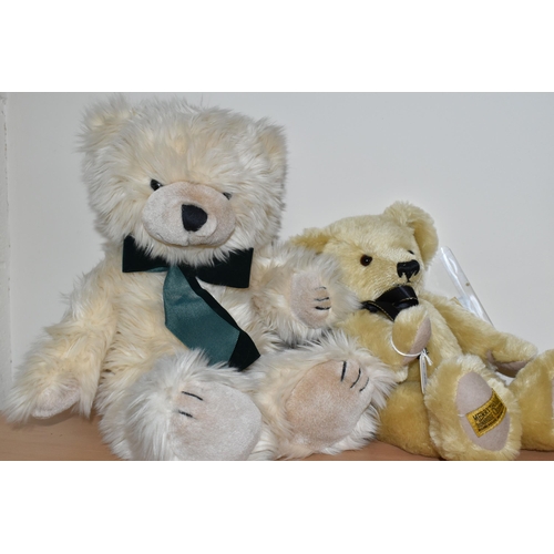 414 - A MERRYTHOUGHT LIMITED EDITION 'IRONBRIDGE CELEBRATION BEAR 2009' AND A HOUSE OF FRASER TEDDY BEAR, ... 