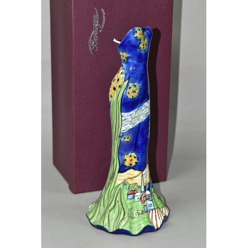 447 - A BOXED BENAYA BY INNOVATION STAR '06 DRESS VASE, height 30cm 'Starry Night' (1 + box)  (Condition r... 