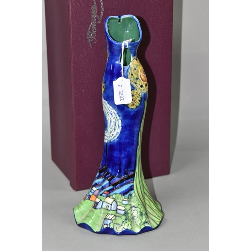 447 - A BOXED BENAYA BY INNOVATION STAR '06 DRESS VASE, height 30cm 'Starry Night' (1 + box)  (Condition r... 