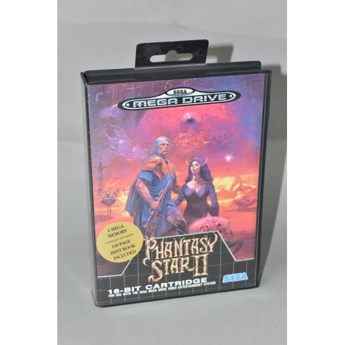 534 - PHANTASY STAR II SEGA MEGA DRIVE GAME, PAL version, includes the box and manual, game is in working ... 