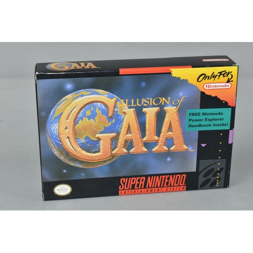 536 - ILLUSION OF GAIA NINTENDO SNES GAME, NSTC version, includes the box and manual, game is in working c... 