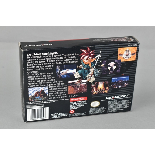 573 - CHRONO TRIGGER NINTENDO SNES GAME, NSTC version of a game that never released in PAL territories, in... 