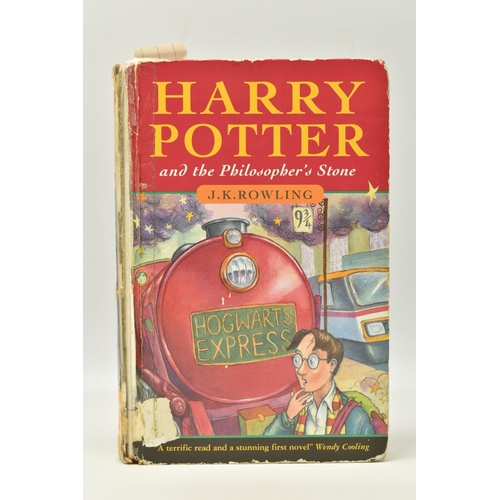 299 - ROWLING; J. K. Harry Potter and the Philosopher's Stone, FIRST Edition, FIRST ISSUE, London: Bloomsb... 