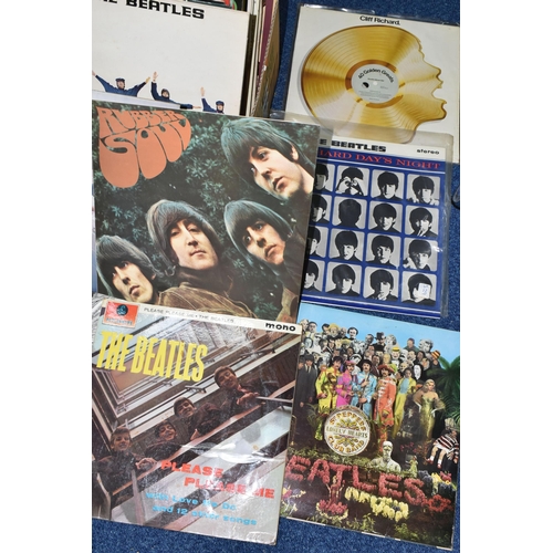 529 - ONE BOX OF LP RECORDS, approximately sixty records, to include The Beatles Revolver, The Beatles 'Pl... 