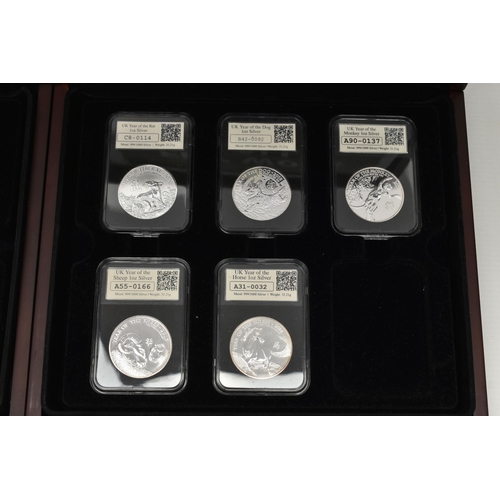 173 - SILVER SET LOOSE COINS ETC, to include a First WW Allies silver set a .999 silver slabbed UK year of... 