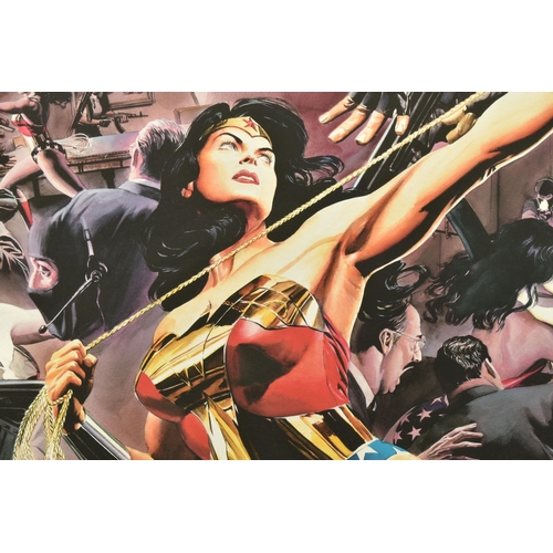 309 - ALEX ROSS FOR DC COMICS (AMERICAN CONTEMPORARY) 'WONDER WOMAN: DEFENDER OF TRUTH', a signed limited ... 