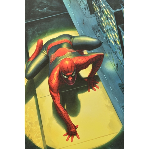 311 - ALEX ROSS FOR MARVEL COMICS (AMERICAN CONTEMPORARY) 'THE SPECTACULAR SPIDERMAN', a signed limited ed... 