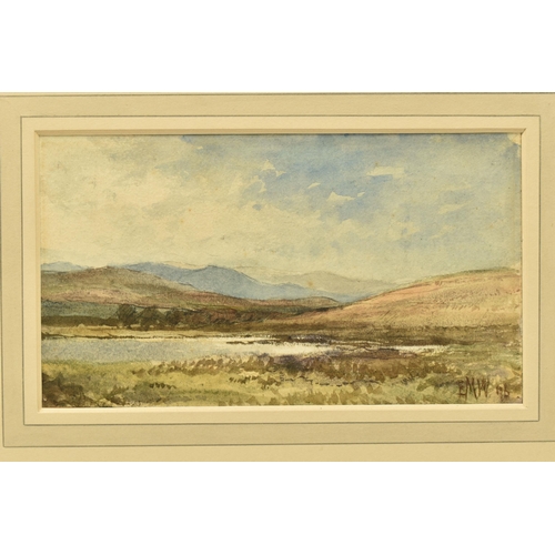 329 - EDMUND MORISON WIMPERIS (1835-1900) LANDSCAPE WITH SHEEP, initialled and dated June 1893 bottom righ... 