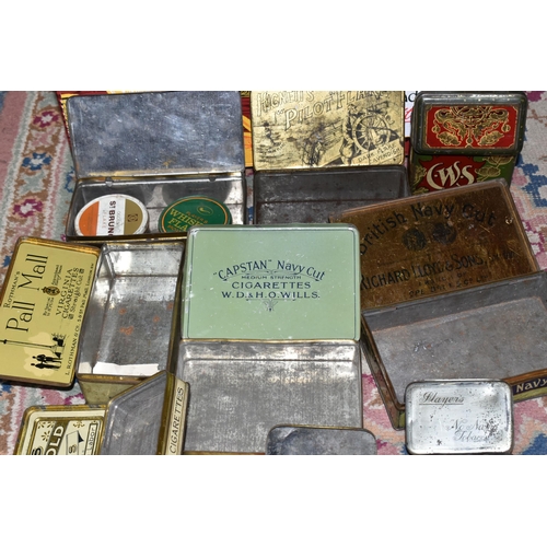 421 - A QUANTITY OF VINTAGE CIGARETTE AND TOBACCO TINS, including St. Bruno, C.W.S., Ogden's Guinea Gold, ... 