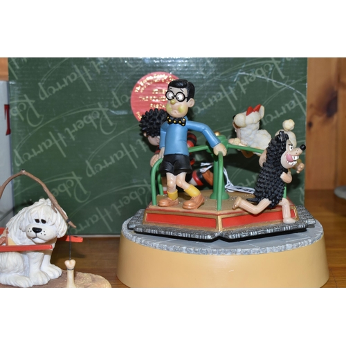 440 - A BOXED ROBERT HARRUP BDMB1 'THE ROUNDABOUT RASCALS', limited edition musical figurine 826/1000 The ... 