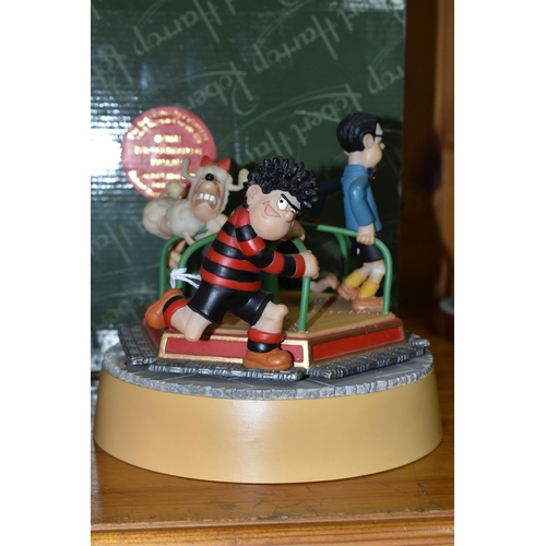 440 - A BOXED ROBERT HARRUP BDMB1 'THE ROUNDABOUT RASCALS', limited edition musical figurine 826/1000 The ... 