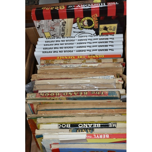 546 - COMIC BOOKS/COMICS, three boxes containing a collection of approximately sixty-five hardback titles,... 