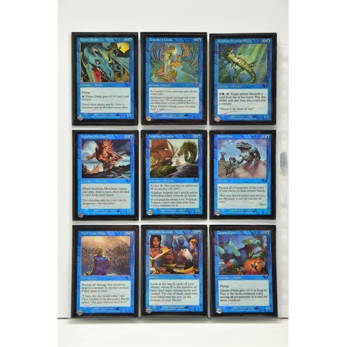 252 - INCOMPLETE MAGIC THE GATHERING: INVASION FOIL SET, cards that are present are genuine and all in exc... 