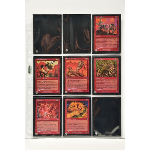 252 - INCOMPLETE MAGIC THE GATHERING: INVASION FOIL SET, cards that are present are genuine and all in exc... 