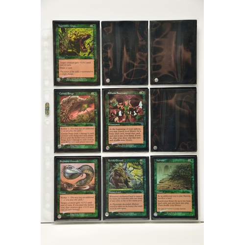 252 - INCOMPLETE MAGIC THE GATHERING: INVASION FOIL SET, cards that are present are genuine and all in exc... 