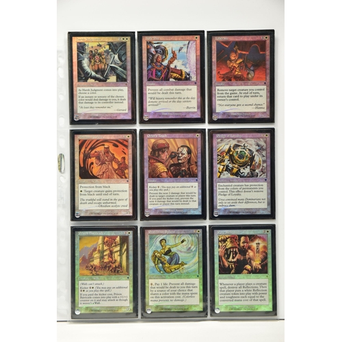 252 - INCOMPLETE MAGIC THE GATHERING: INVASION FOIL SET, cards that are present are genuine and all in exc... 