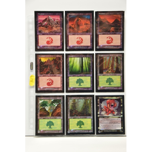 252 - INCOMPLETE MAGIC THE GATHERING: INVASION FOIL SET, cards that are present are genuine and all in exc... 