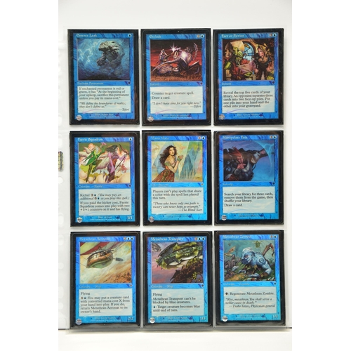 252 - INCOMPLETE MAGIC THE GATHERING: INVASION FOIL SET, cards that are present are genuine and all in exc... 