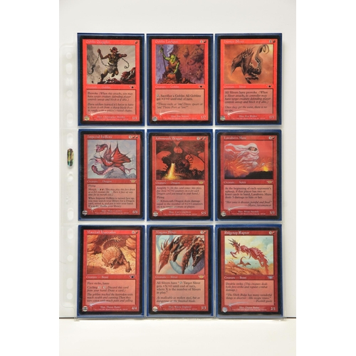 254 - COMPLETE MAGIC THE GATHERING: LEGIONS FOIL SET, all cards are present (including Feral Throwback 126... 