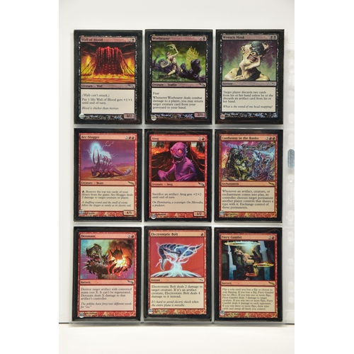 256 - COMPLETE MAGIC THE GATHERING: MIRRODIN FOIL SET, all cards are present, genuine and are all in excel... 