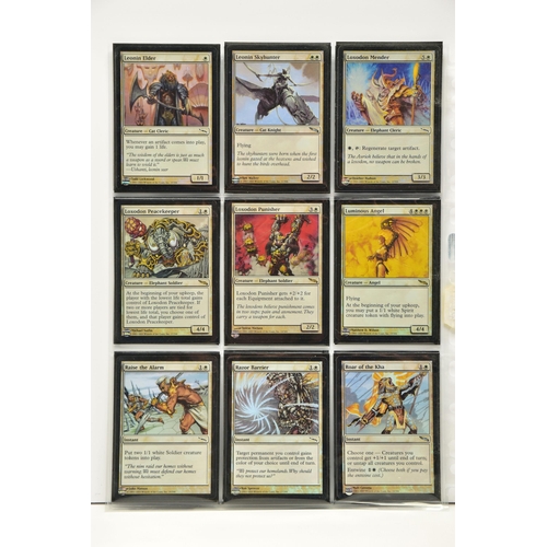 256 - COMPLETE MAGIC THE GATHERING: MIRRODIN FOIL SET, all cards are present, genuine and are all in excel... 