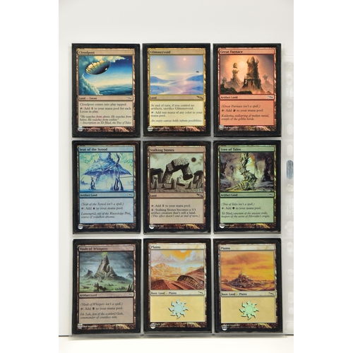 256 - COMPLETE MAGIC THE GATHERING: MIRRODIN FOIL SET, all cards are present, genuine and are all in excel... 