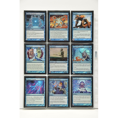 256 - COMPLETE MAGIC THE GATHERING: MIRRODIN FOIL SET, all cards are present, genuine and are all in excel... 