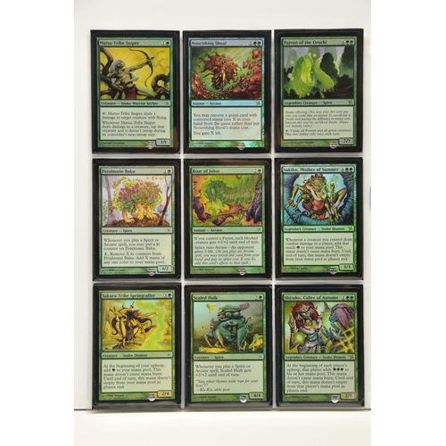 258 - COMPLETE MAGIC THE GATHERING: BETRAYERS OF KAMIGAWA FOIL SET, all cards are present, genuine and are... 