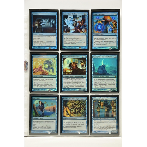 259 - COMPLETE MAGIC THE GATHERING: SAVIOURS OF KAMIGAWA FOIL SET, all cards are present, genuine and are ... 