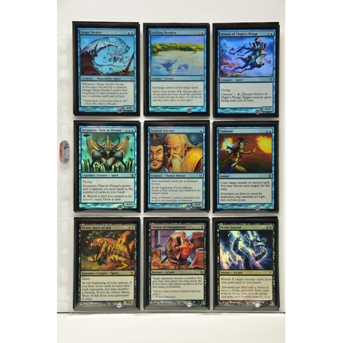 259 - COMPLETE MAGIC THE GATHERING: SAVIOURS OF KAMIGAWA FOIL SET, all cards are present, genuine and are ... 