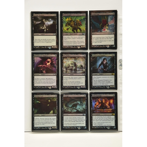 260 - COMPLETE MAGIC THE GATHERING: MAGIC 2011 FOIL SET, all cards are present, genuine and are all in min... 