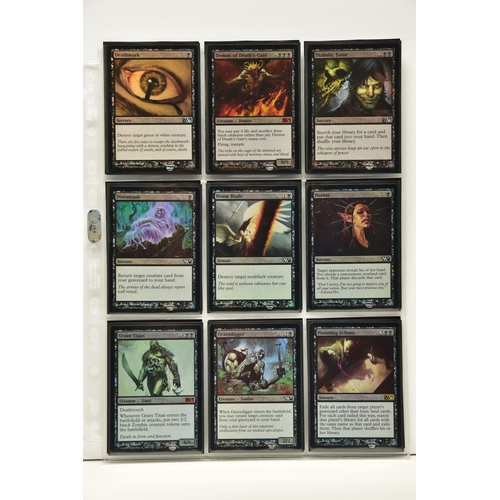 260 - COMPLETE MAGIC THE GATHERING: MAGIC 2011 FOIL SET, all cards are present, genuine and are all in min... 